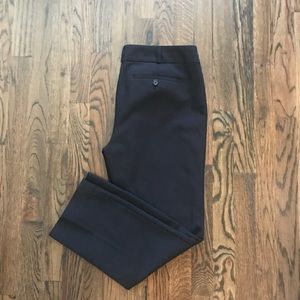 Loft - cropped black pant- Size 8